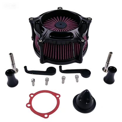 Intake Filter 09001-0373 for Harley Motorcycle Touring Road King Street Glide Softail Dyna - KUDUPARTS