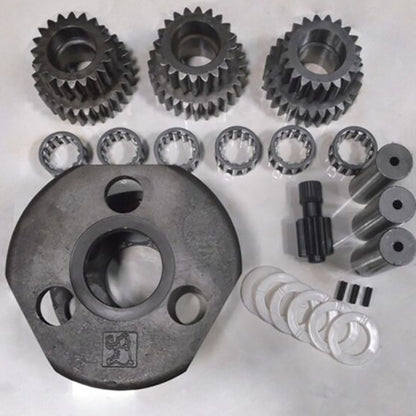 KATO HD1250-7 (tipo pequeño) Motor de desplazamiento Conjunto de bastidor de tres estrellas con engranajes dobles