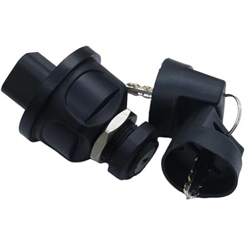 Key Ignition Switch 7328187 for Bobcat Excavator E08 E10 Loader MT52 MT55 MT85 S70 - KUDUPARTS