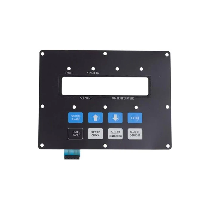 Keyboard Pad 12-00521-00 for Carrier Transicold Maxima 1000 1200 1300Mt - KUDUPARTS