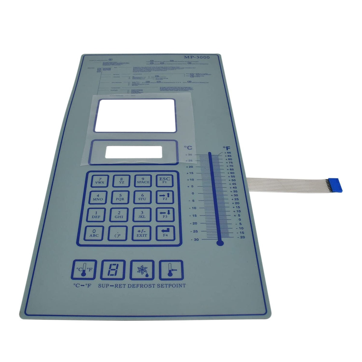 Keypad 41-4142 for Thermo King Transport Refrigeration MP3000 MPC2000 - KUDUPARTS