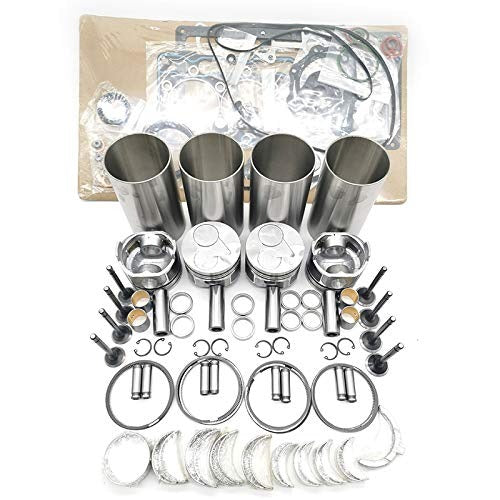 Kubota V2003 V2003E V2003T Engine Overhaul Rebuild Kit for Bobcat Skid Steer S185 S175 - KUDUPARTS