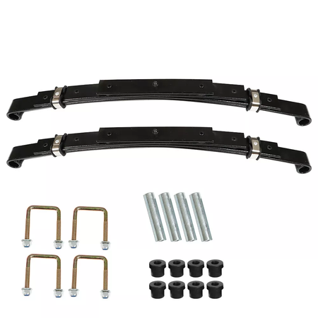 Leaf Spring Kit for E-Z-GO Golf Cart 1995-2013 TXT - KUDUPARTS