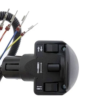 Manija auxiliar izquierda de cuatro interruptores 6680419 para cargadoras Bobcat 751 753 763 773 863 873 883