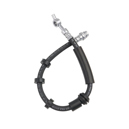 Left Driver Side Front Brake Hose LR075355 LR059121 LR095289 LR135813 for Land Rover Discovery Sport Range Rover Evoque 2.0L - KUDUPARTS
