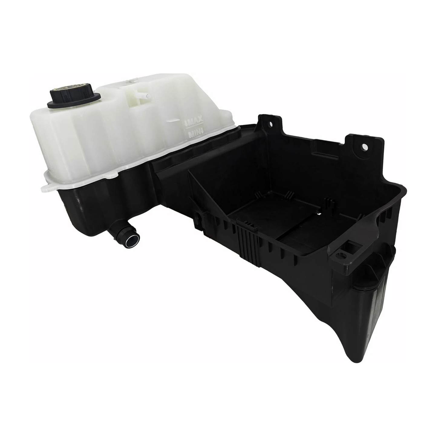 Réservoir de liquide de refroidissement moteur gauche BC3Z-8A080-B avec bouchon pour Ford F-250, F-350, F-450 et F-550 Super Duty 2011-2016
