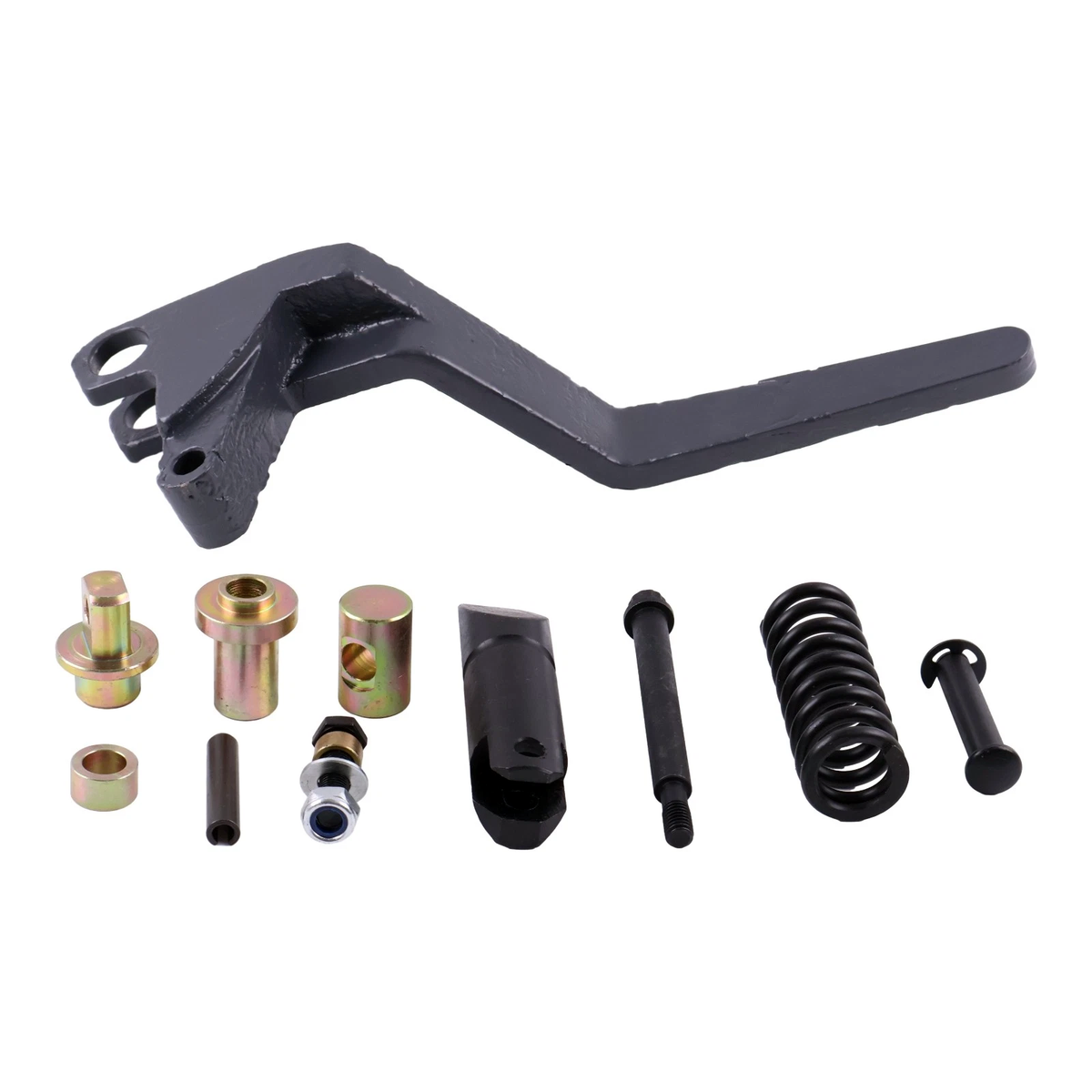 Left Hand Quick Tach Handle Kit 86633195 for CASE Loader 40XT 410 420 430 440 420CT 440CT 60XT 70XT L160 L340 L350 LX340 LX350 LX360 - KUDUPARTS