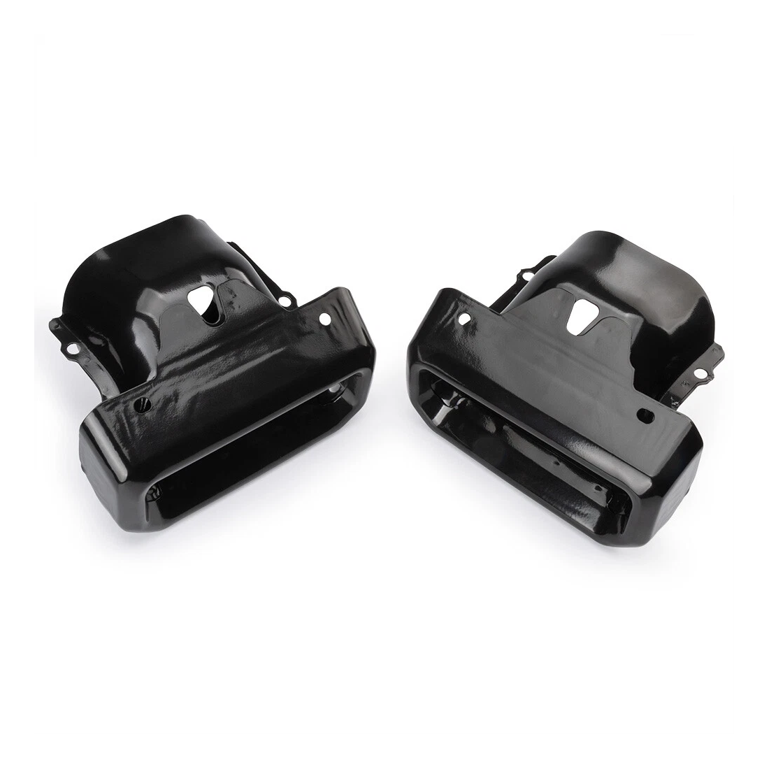 Left & Right Bezels 2253506 84434641 84434642 for Chevrolet Silverado 1500 GMC Sierra 1500 2019+ - KUDUPARTS