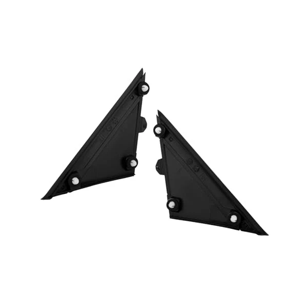 Left & Right Door Mirror Flag Cover Molding 1SD00KX7AA 1SJ85KX7AA for Fiat 500 1.4L L4 2012-2019 - KUDUPARTS