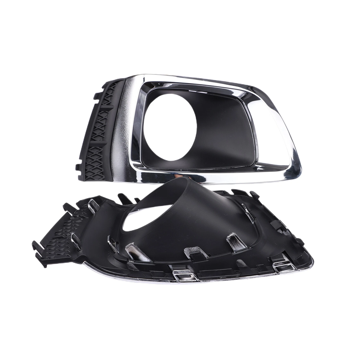 Left & Right Fog Light Bezel 57731SG090 57731SG080 for Subaru Forester 2.0L H4 2014-2018 - KUDUPARTS
