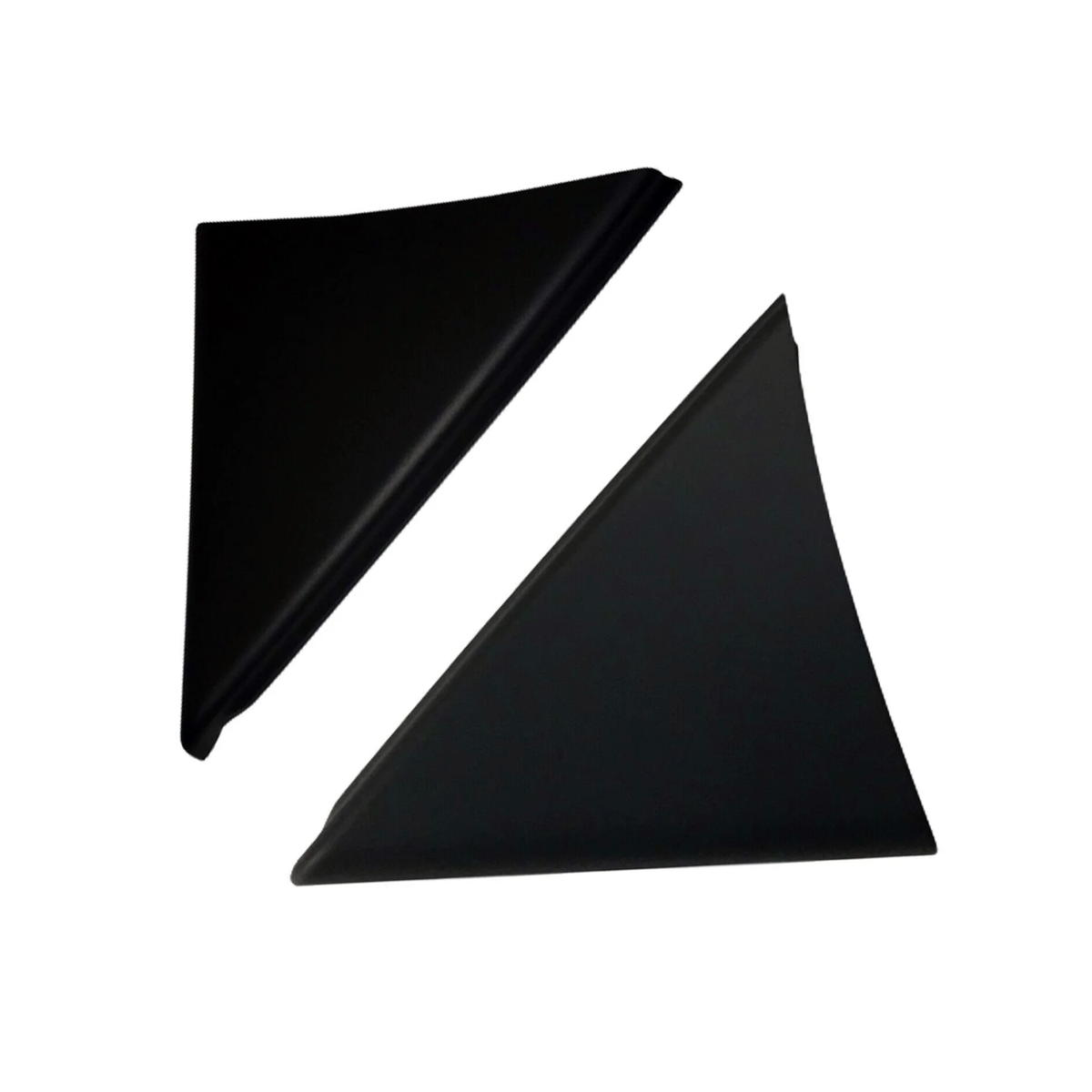 Left & Right Inside Mirror Triangle Cover 25838246 25838248 for 2007-2014 Chevrolet Silverado GMC Sierra - KUDUPARTS
