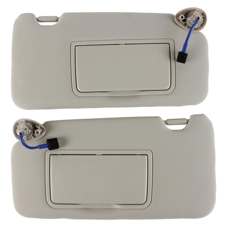 Left & Right Sun Visor 83280-T7W-A11ZA 83230-T7W-A12ZA for Honda HR-V 2016-2022 - KUDUPARTS