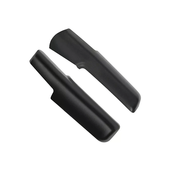 Left & Right Trailer Tow Mirror Cover Cap 68263393AA 68263392AA for Dodge Ram 1500 2500 3500 - KUDUPARTS