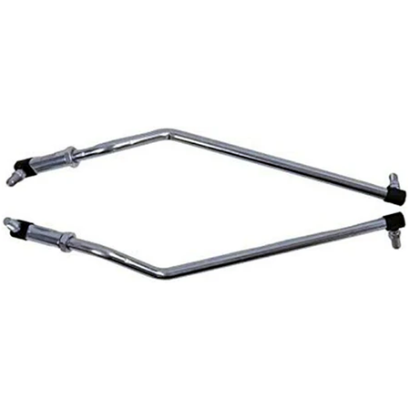 Left and Right Adjustable Drag Link GY21250 GY21251 for John Deere Tractor 102 105 107H 107S 115 125 135 145 155C 190C - KUDUPARTS