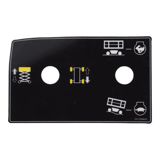 Lift Drive Function Decal 1001220893 for JLG Scissor Lift 1532R 1932R - KUDUPARTS