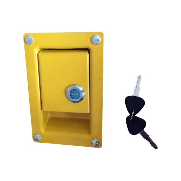 Lock Assembly With 2 Keys VOE14508850 for Volvo Excavator EC210B EC240B EC290B EC140B EC360B - KUDUPARTS