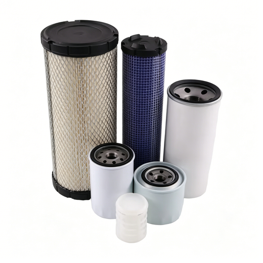 Maintenance Filter Kit 1085666 for Yanmar Engine 4TNV88 Doosan Excavator SOLAR DX75-5B CASE Excavator CX31B - KUDUPARTS