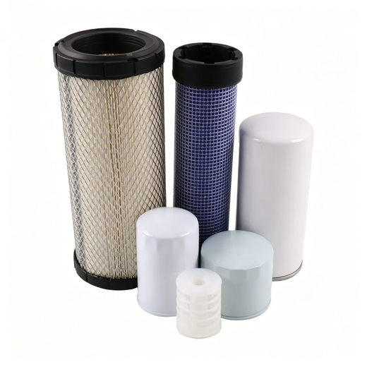 Maintenance Filter Kit 1085666 for Yanmar Engine 4TNV88 Doosan Excavator SOLAR DX75-5B CASE Excavator CX31B - KUDUPARTS