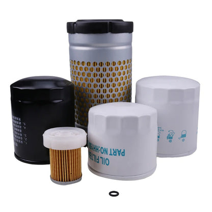 Filter Kit 77700-03365 for Kubota Tractor B2320HSD B2320HSDN B2620HSD B2920HSD - KUDUPARTS