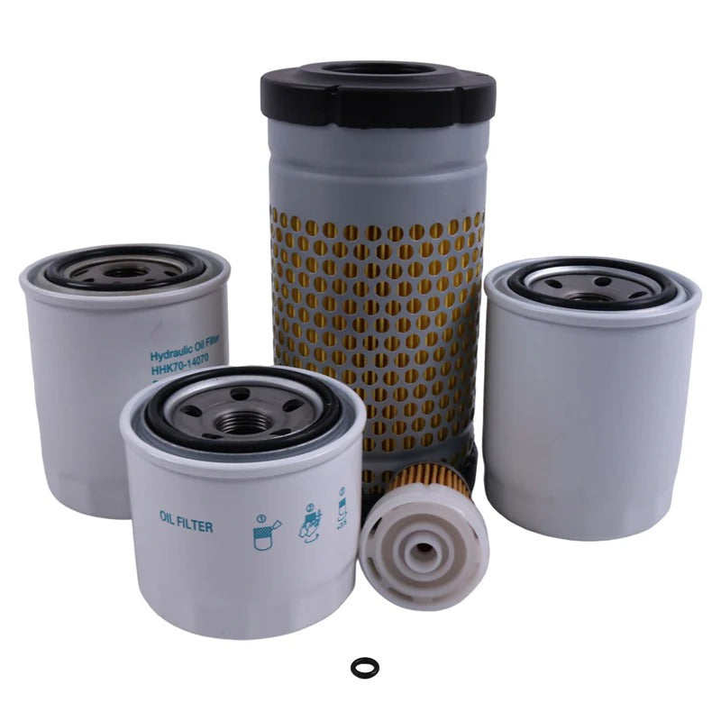 Filter Kit 77700-03365 for Kubota Tractor B2320HSD B2320HSDN B2620HSD B2920HSD - KUDUPARTS