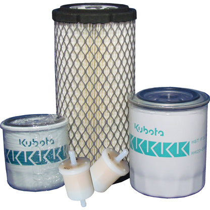 Kit de filtre 77700-05386 pour tracteur Kubota BX23S BX1870 BX1880 BX2370 BX2380