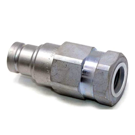 Male FF Coupler 7246789 for Bobcat 337 341 435 763 773 863 864 T190 V923 TL38.70HF TL43.80HF TL34.65HF TL923 - KUDUPARTS