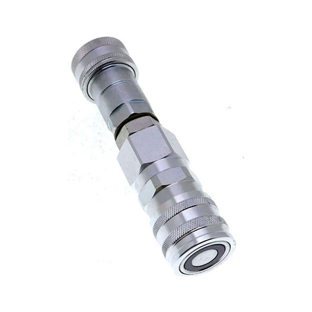 Male & Female Flat Face Coupler Kit 426-4052 426-4051 for Caterpillar CAT 247B 247B3 216 216B 216B3 226B 226B3 236 242B - KUDUPARTS