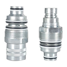 Kit de acoplador de cara plana macho y hembra 6679837 6680018 para Bobcat S205 S220 S250 S300 S330 S450