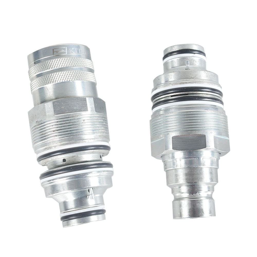 Kit de coupleurs mâles et femelles à face plate 6679837 6680018 pour Bobcat T140 T180 T190 T200 T300