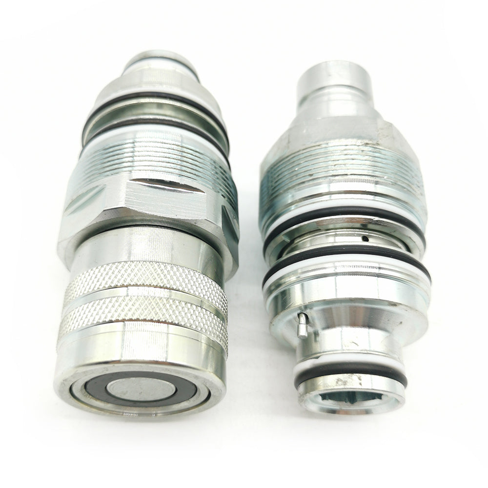Kit de coupleurs mâles et femelles à face plate 7246799 7246802 pour Bobcat E32 E34 E35 E42 E45 E50 E55