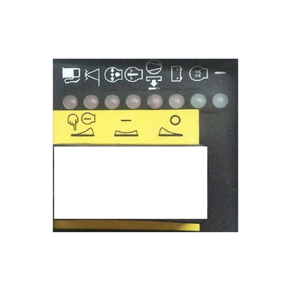 Clavier à membrane du contrôleur 1089-9355-97 pour compresseur d'air Atlas Copco