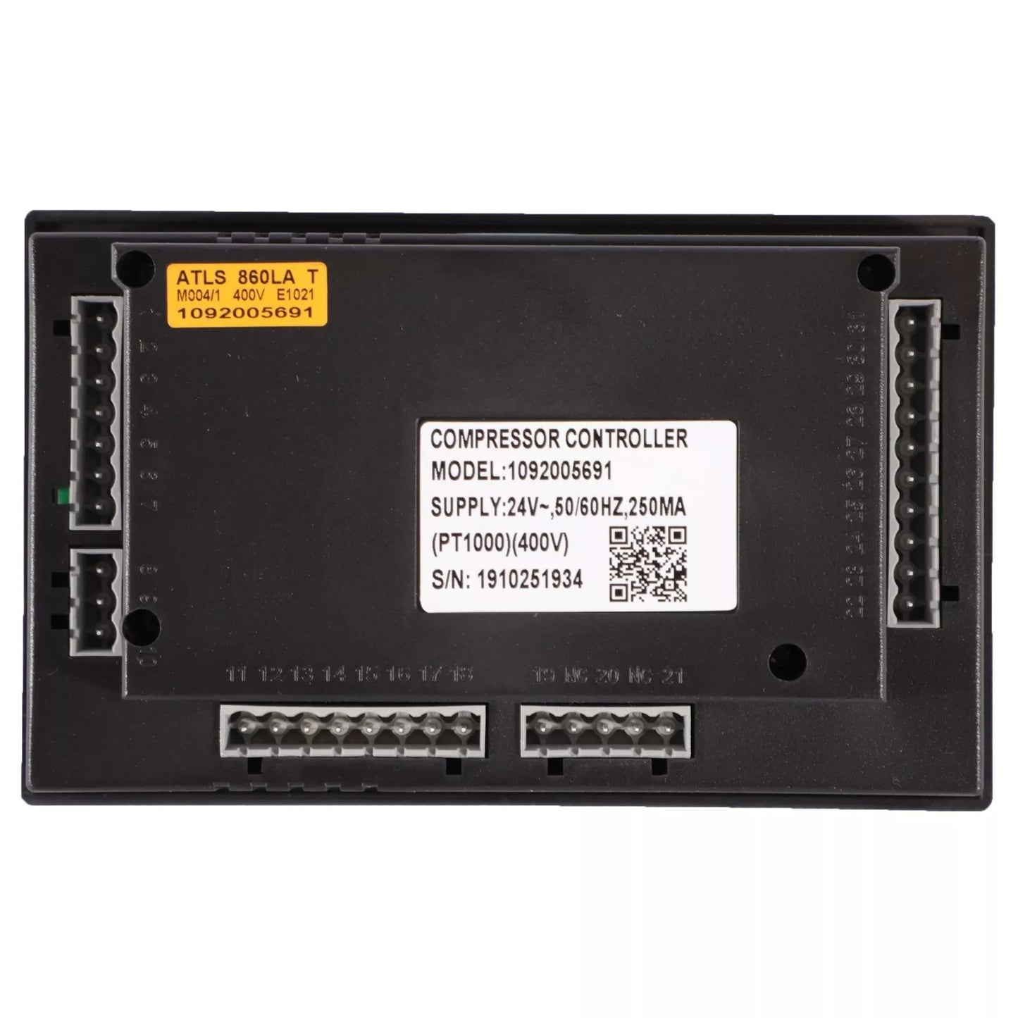 Clavier à membrane du contrôleur 1092-0056-91 pour compresseur d'air Atlas Copco