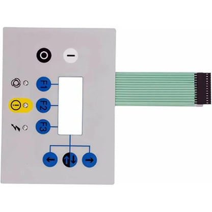 Clavier à membrane du contrôleur 1900071012 pour compresseur d'air Atlas Copco GA55 GA75 GA22
