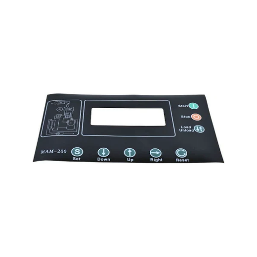 Membrane Keypad of Controller MAM-200 for Air Compressor - KUDUPARTS