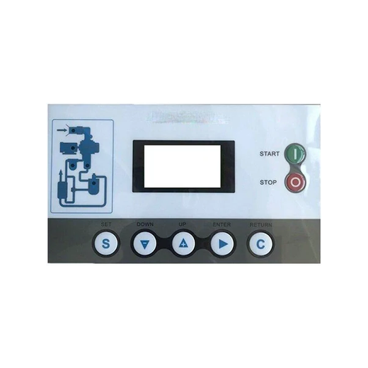 Membrane Keypad of Controller MAM-980A for Screw Air Compressor - KUDUPARTS