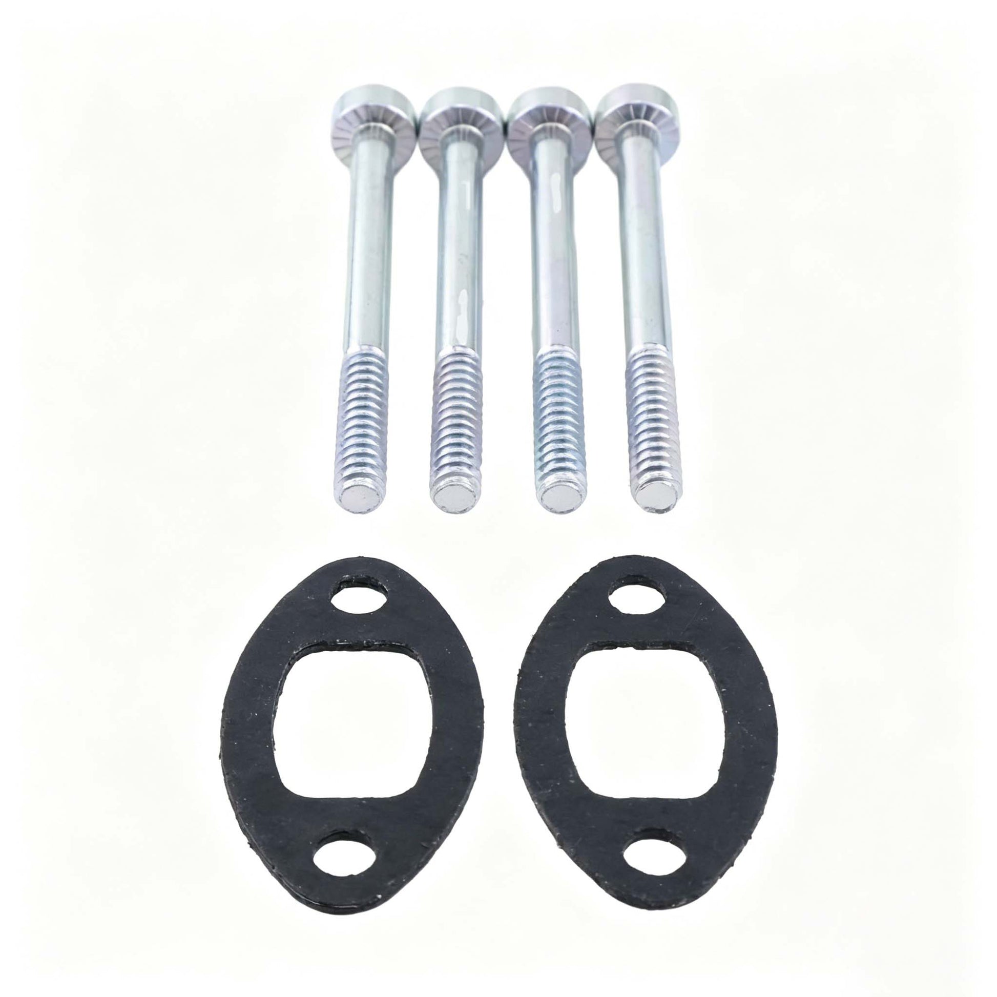 Muffler Bolt and Gasket 4140-149-0602 for Stihl Engine MM 55 Trimmer FS55 Blower BG56 BR600 - KUDUPARTS