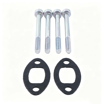 Muffler Bolt and Gasket 4140-149-0602 for Stihl Engine MM 55 Trimmer FS55 Blower BG56 BR600 - KUDUPARTS