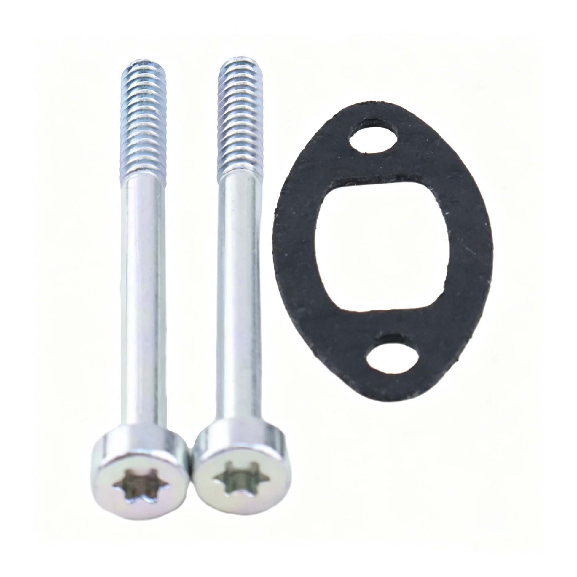 Muffler Bolt and Gasket 4140-149-0602 for Stihl Engine MM 55 Trimmer FS55 Blower BG56 BR600 - KUDUPARTS