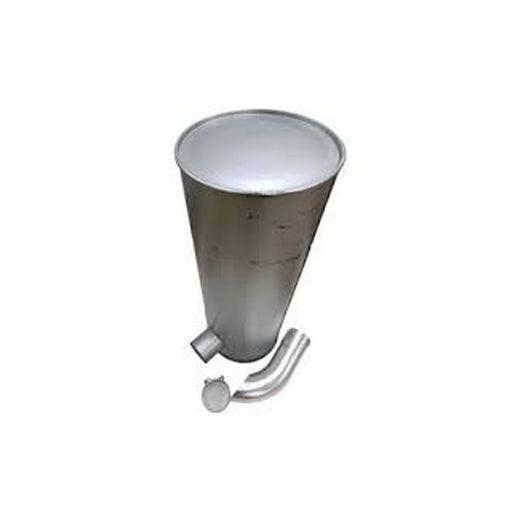 Muffler Silencer 203-00068B for Doosan Daewoo Engine DB58T Excavator SOLAR 180W-V 185W-V 225LC-7A 225LC-V 225NLC-V 230LC-V DH225-7 DH220-7 DH225LC-7 - KUDUPARTS
