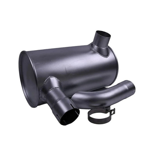Muffler 6738-11-5510 with Clamp and 2Pcs U-Bolt for Komatsu Engine 6D102 Excavator PC200-7 PC220-7 PC210-7 PC240-7 PC228-3 PC230-7 PW180-7 - KUDUPARTS