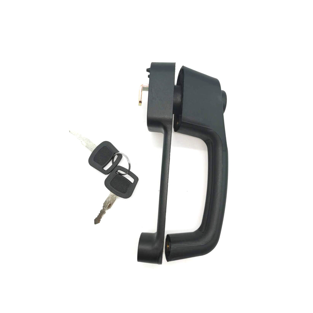 Nouvelle poignée de loquet de porte avant avec lunette 7109662 pour Bobcat 751 753 763 773 863 S185 S205 S220 S250 S300 S330 T110 T140 T180 T190 T200. 