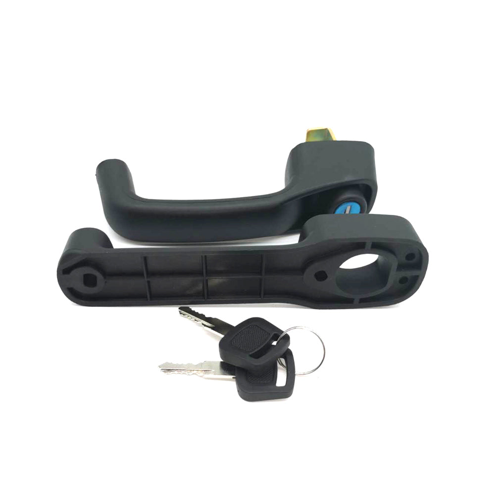 Nouvelle poignée de loquet de porte avant avec lunette 7109662 pour Bobcat 751 753 763 773 863 S185 S205 S220 S250 S300 S330 T110 T140 T180 T190 T200. 