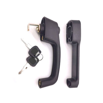 Nouvelle poignée de loquet de porte avant avec lunette 7109662 pour Bobcat 751 753 763 773 863 S185 S205 S220 S250 S300 S330 T110 T140 T180 T190 T200. 