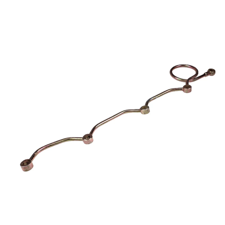 Nozzle Leak Off Fuel Pipe 5154117740 for Isuzu Engine C240 C240PKG - KUDUPARTS