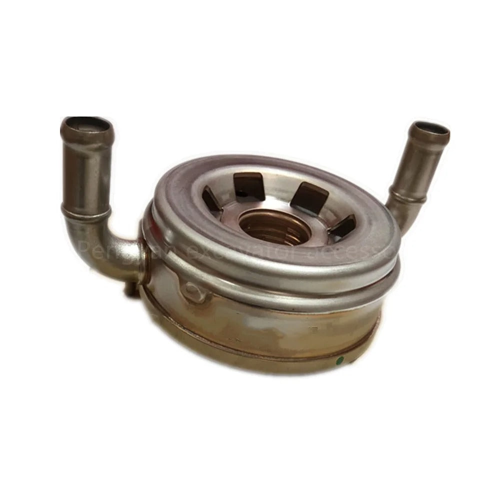 Oil Cooler Core 1J700-37011 for Kubota Engine V2607 Excavator KX057 U48 U55 - KUDUPARTS