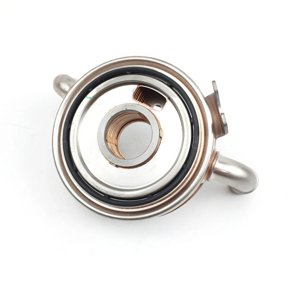 Oil Cooler Core 1J700-37011 for Kubota Engine V2607 Excavator KX057 U48 U55 - KUDUPARTS