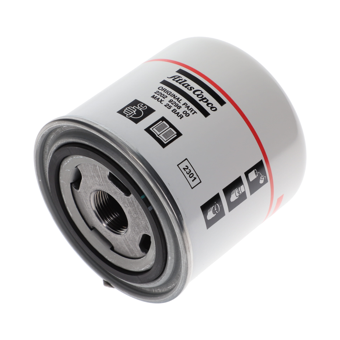 Oil Filter 2202-9296-00 for Atlas Copco Air Compressor - KUDUPARTS