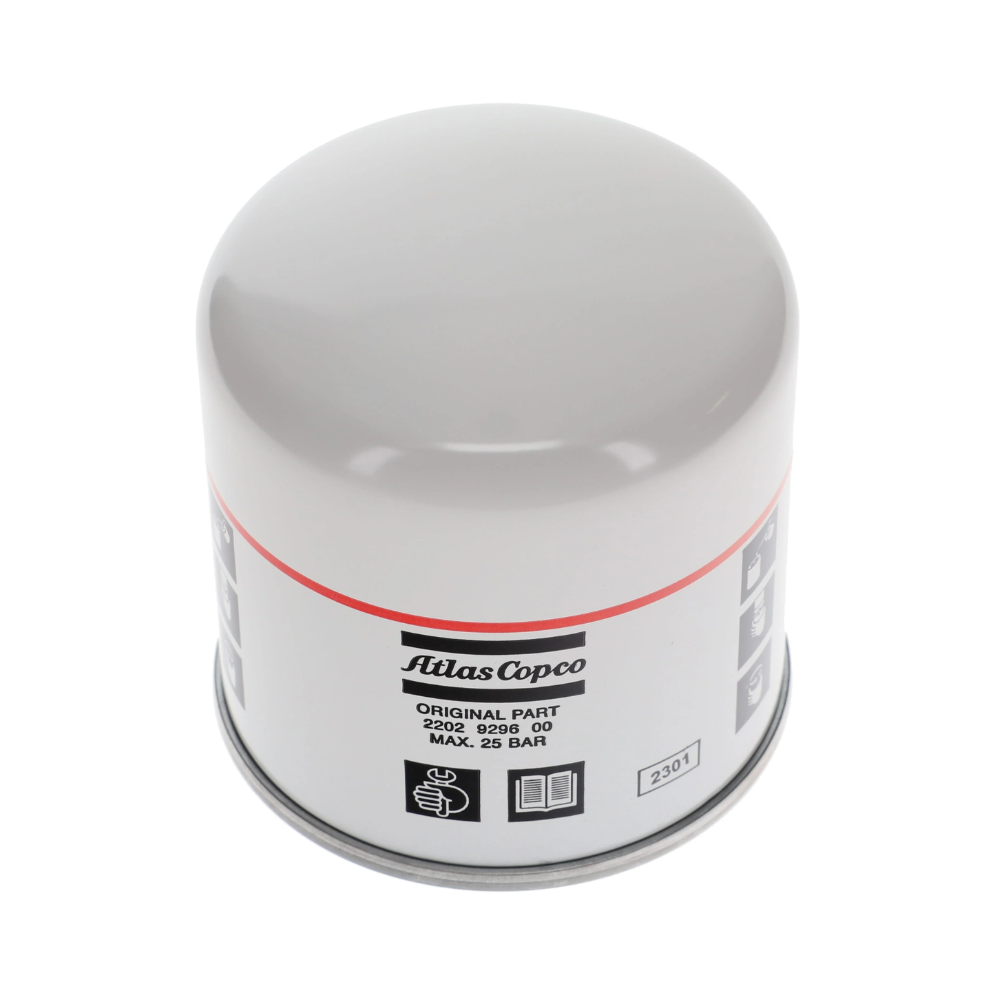 Oil Filter 2202-9296-00 for Atlas Copco Air Compressor - KUDUPARTS