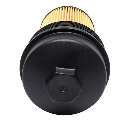 Oil Filter and Cap FL2016 1840754C91 3C3Z-6766-CA for 2003-2007 6.0L 2008-2010 6.4L Powerstroke F250 F350 F450 F550 Super Duty 2003-2005 Excursion - KUDUPARTS