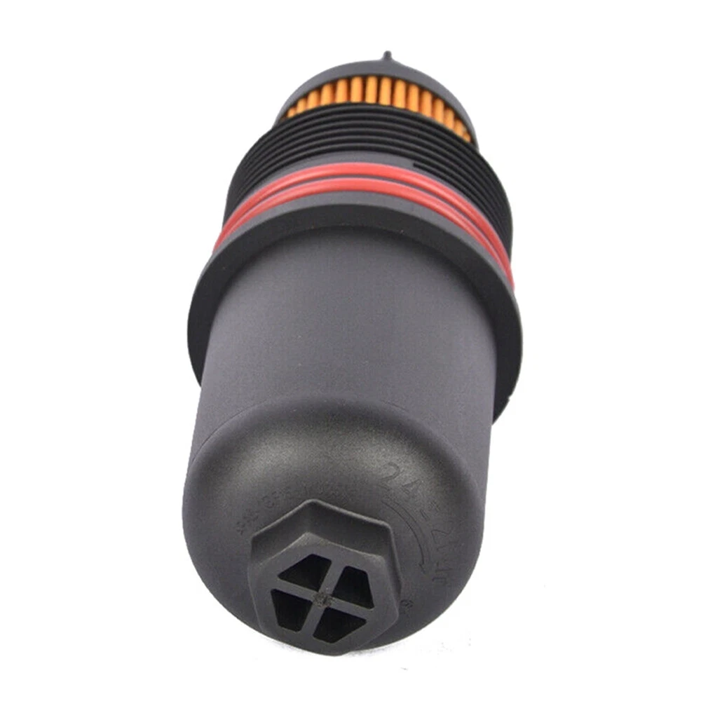 Oil Filter with Cap Lid Cover FT4Z6A832C for 2017-2020 Ford Fusion 2015-2020 F150 2.7L V6 - KUDUPARTS